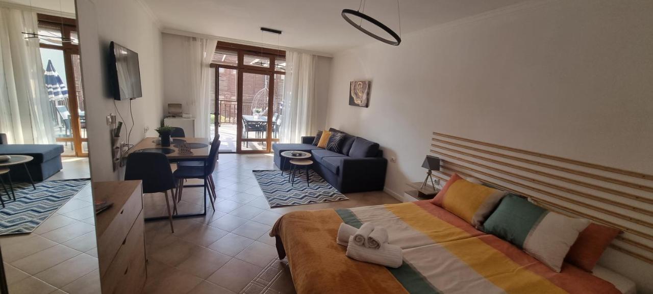 Eve Santa Marina Studios - Sea, Pools, Relax Созопол Екстериор снимка